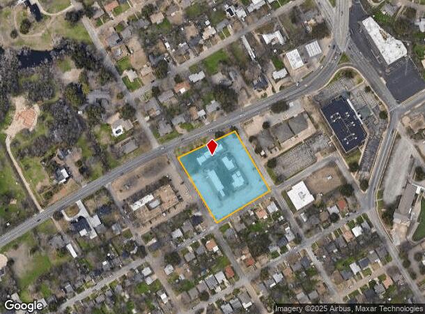 3500 Hillcrest Dr, Waco, TX Parcel Map