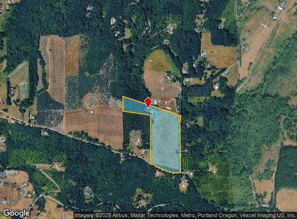 18505 Ne Jaquith Rd, Newberg, OR Parcel Map