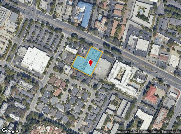  831 E El Camino Real, Mountain View, CA Parcel Map