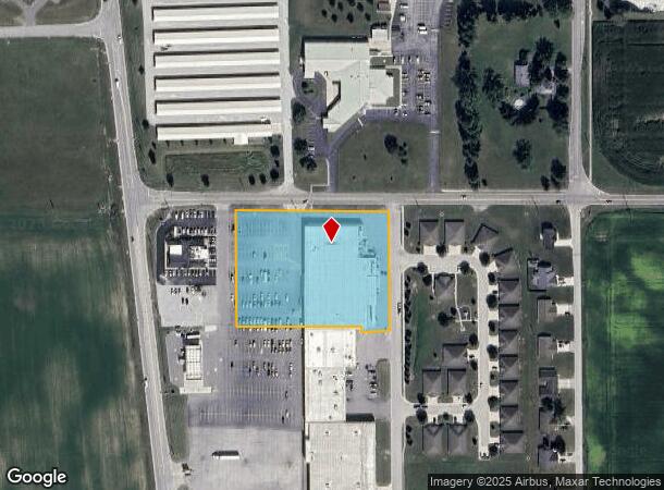  1555 S Harrison Plz, Bluffton, IN Parcel Map