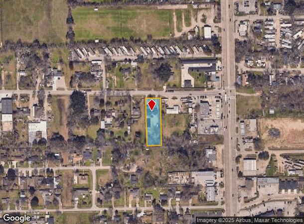  7610 Almeda Genoa Rd, Houston, TX Parcel Map