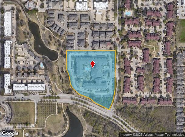  200 Country Brook Dr, Keller, TX Parcel Map