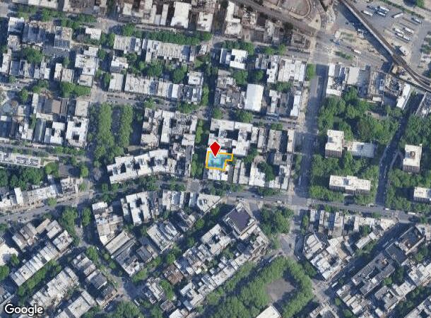  907 Driggs Ave, Brooklyn, NY Parcel Map