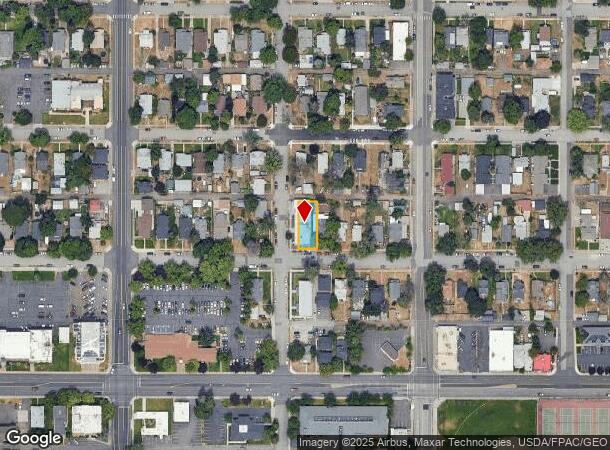  630 W Shannon Ave, Spokane, WA Parcel Map