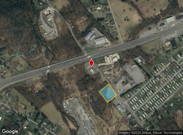  160 S Pine Run Rd, Linden, PA Parcel Map