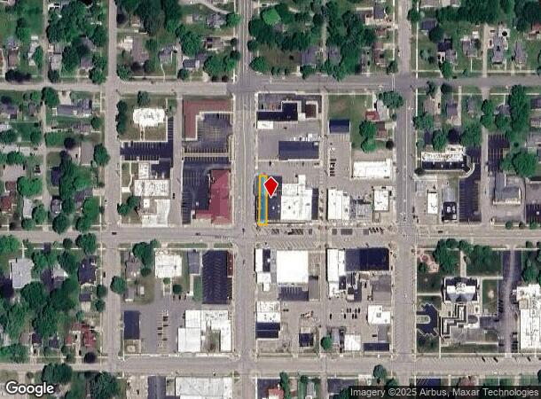  101 E Center St, Ithaca, MI Parcel Map