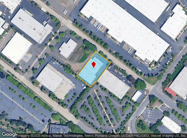  4865 N Lagoon Ave, Portland, OR Parcel Map