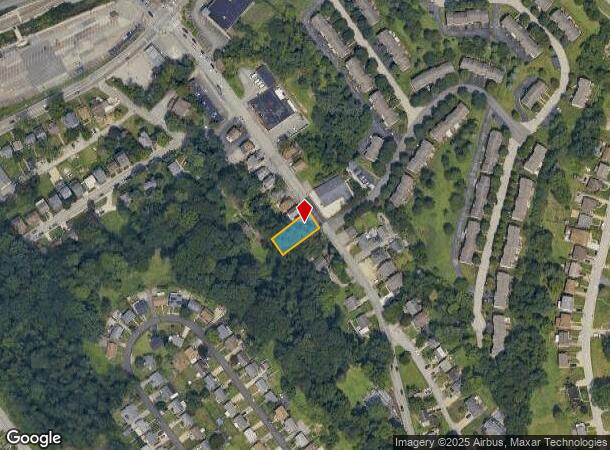 1270 Grove Rd, Pittsburgh, PA Parcel Map