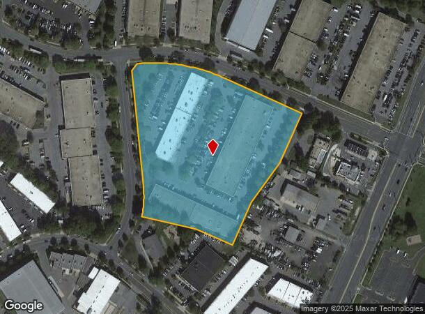  7550 Rickenbacker Dr, Gaithersburg, MD Parcel Map