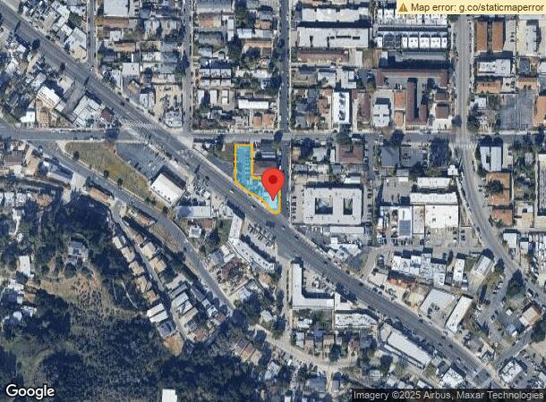  7427 Foothill Blvd, Tujunga, CA Parcel Map