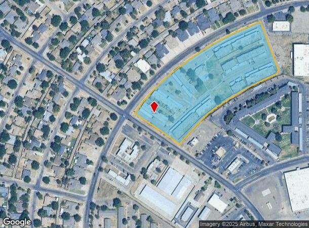 4301 Ridgecrest Cir, Amarillo, TX Parcel Map