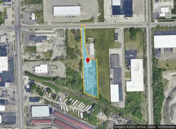 2442 Lippincott Blvd, Flint, MI Parcel Map