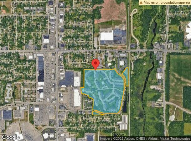  601 Alfa Ct, Portage, MI Parcel Map