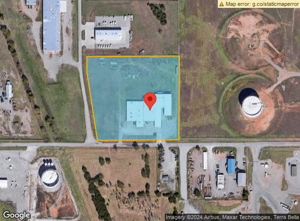  624 E Eseco Rd, Cushing, OK Parcel Map