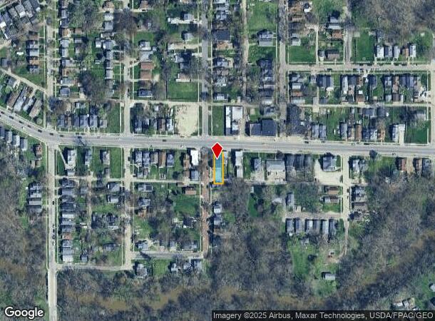  1549 Western Ave, Toledo, OH Parcel Map