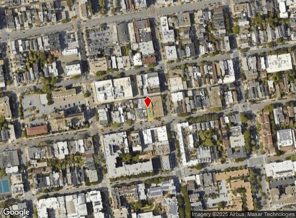  2222 Bush St, San Francisco, CA Parcel Map