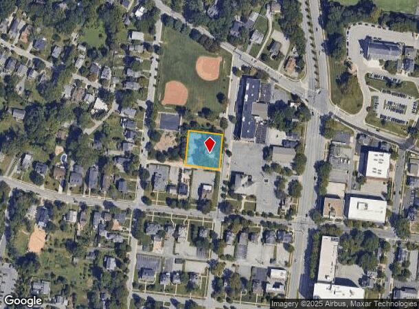 604 Central Ave, Towson, MD Parcel Map