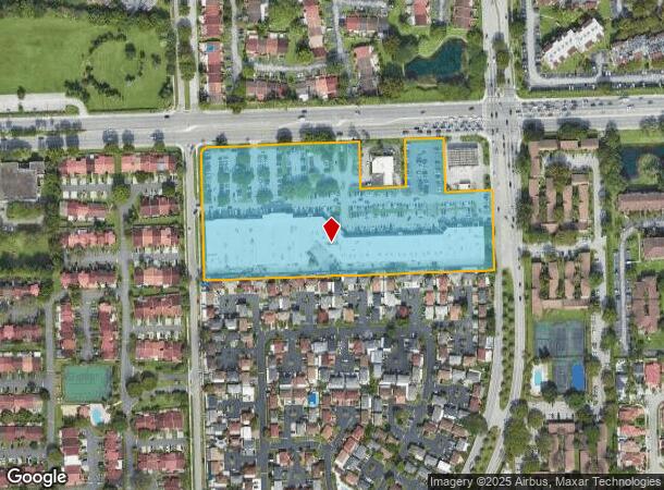  14870 N Kendall Dr, Miami, FL Parcel Map