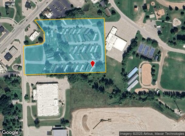  885 S State St, Caro, MI Parcel Map