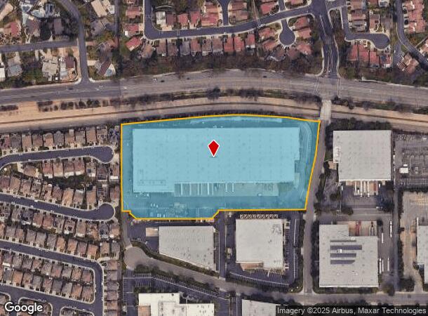  691 Burning Tree Rd, Fullerton, CA Parcel Map