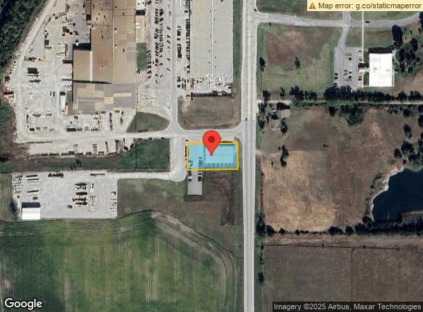  2100 Commerce Dr, Parsons, KS Parcel Map