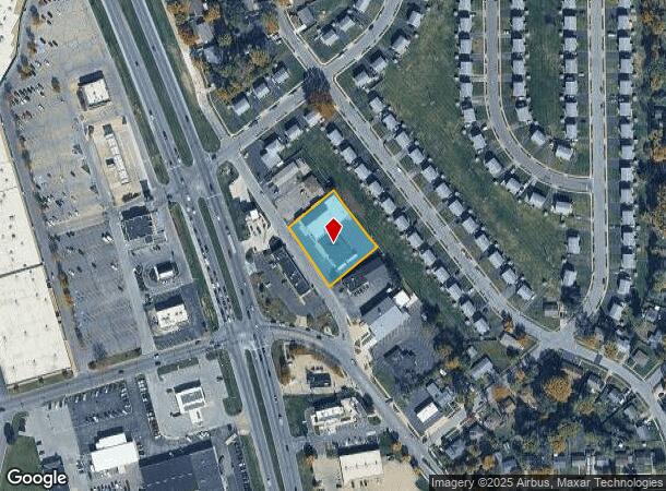 1751 N Main St, Franklin, IN Parcel Map