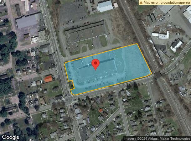  1300 College Ave, Elmira, NY Parcel Map