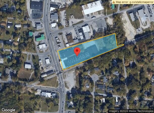  1227 N Washington Ave, Cookeville, TN Parcel Map