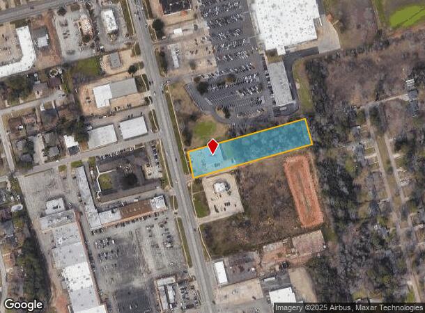 2020 N Frazier St, Conroe, TX Parcel Map