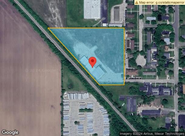  1001 W Roosevelt St, Harvard, IL Parcel Map