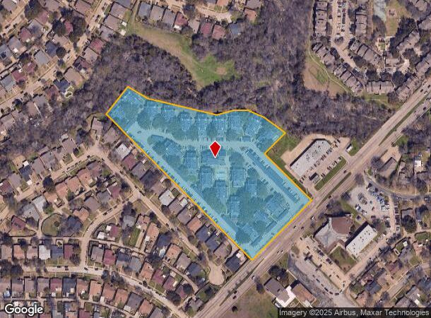 11511 Ferguson Rd, Dallas, TX Parcel Map