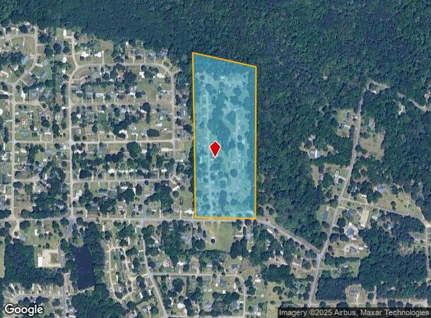 918 Collins Ave, Warner Robins, GA Parcel Map