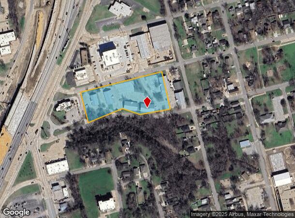  200 E Evergreen St, Sherman, TX Parcel Map