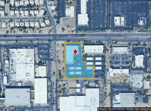 2195 W Chandler Blvd, Chandler, AZ Parcel Map