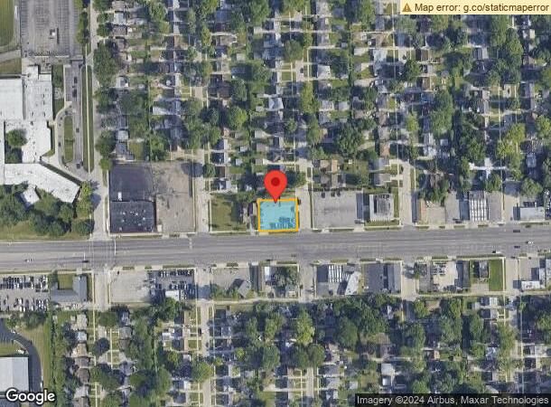  23510 Plymouth Rd, Redford, MI Parcel Map