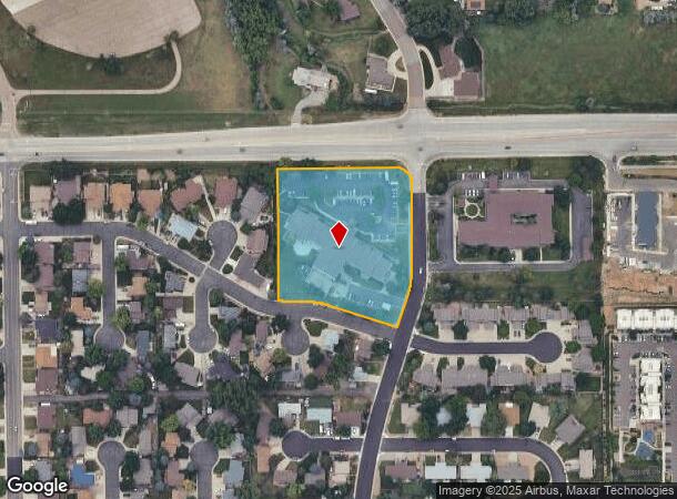  2451 Pratt St, Longmont, CO Parcel Map