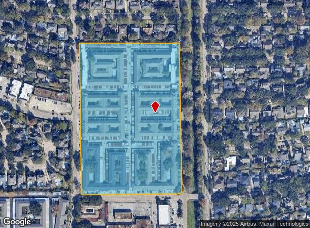 8900 Chimney Rock Rd, Houston, TX Parcel Map