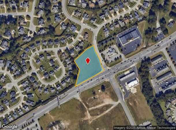  1232 E Fire Tower Rd, Winterville, NC Parcel Map