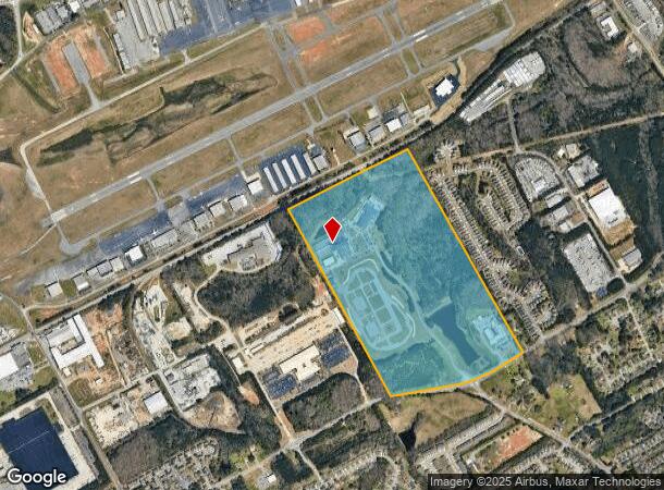  854 Winder Hwy, Lawrenceville, GA Parcel Map