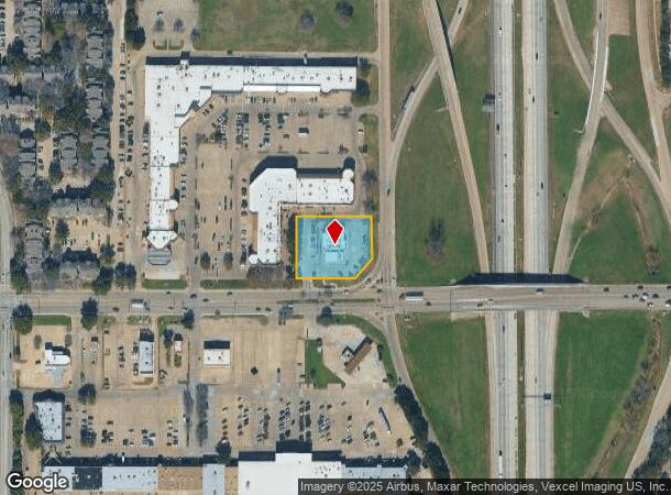 2575 E Arkansas Ln, Arlington, TX Parcel Map