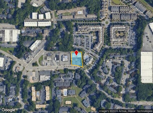  1193 Collier Rd Nw, Atlanta, GA Parcel Map