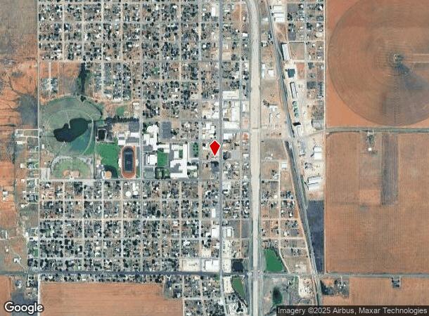 705 Avenue D, Abernathy, TX Parcel Map