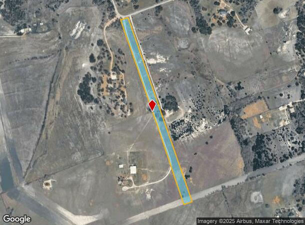 2585 County Road 156, Georgetown, TX Parcel Map