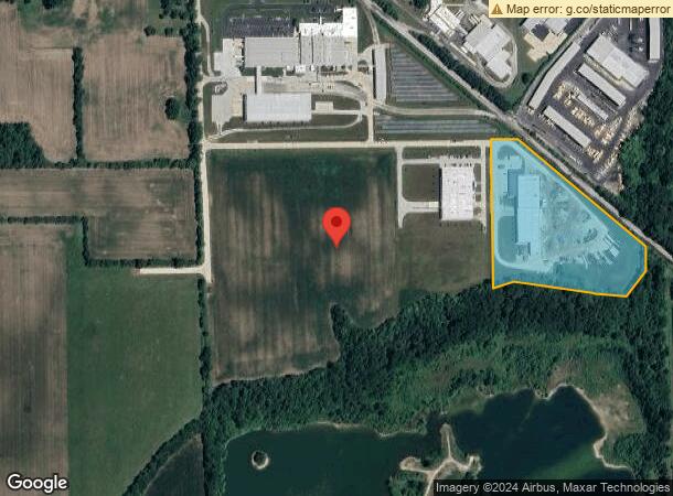  751 W Boomer Way, Shelbyville, IN Parcel Map