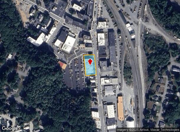 129 S Main St, White River Junction, VT Parcel Map