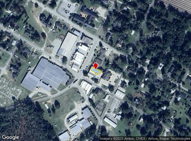  112 Parker Ave S, Brooklet, GA Parcel Map