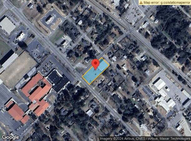  5840 Oak St, Eastman, GA Parcel Map