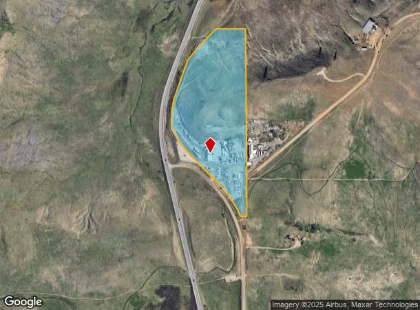 5439 N Foothills Hwy, Boulder, CO Parcel Map