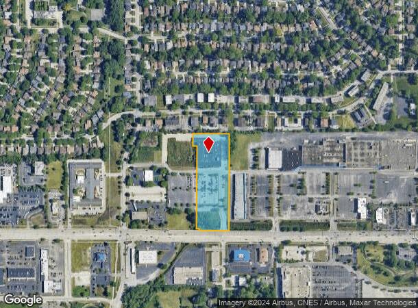  4340 211Th St, Matteson, IL Parcel Map