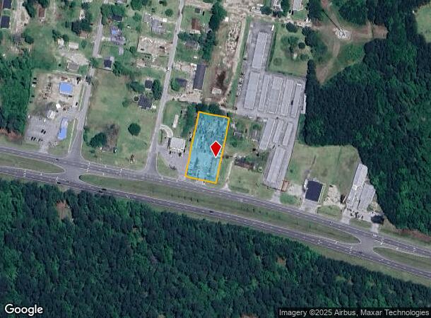 523 Freedom Way, Midway Park, NC Parcel Map